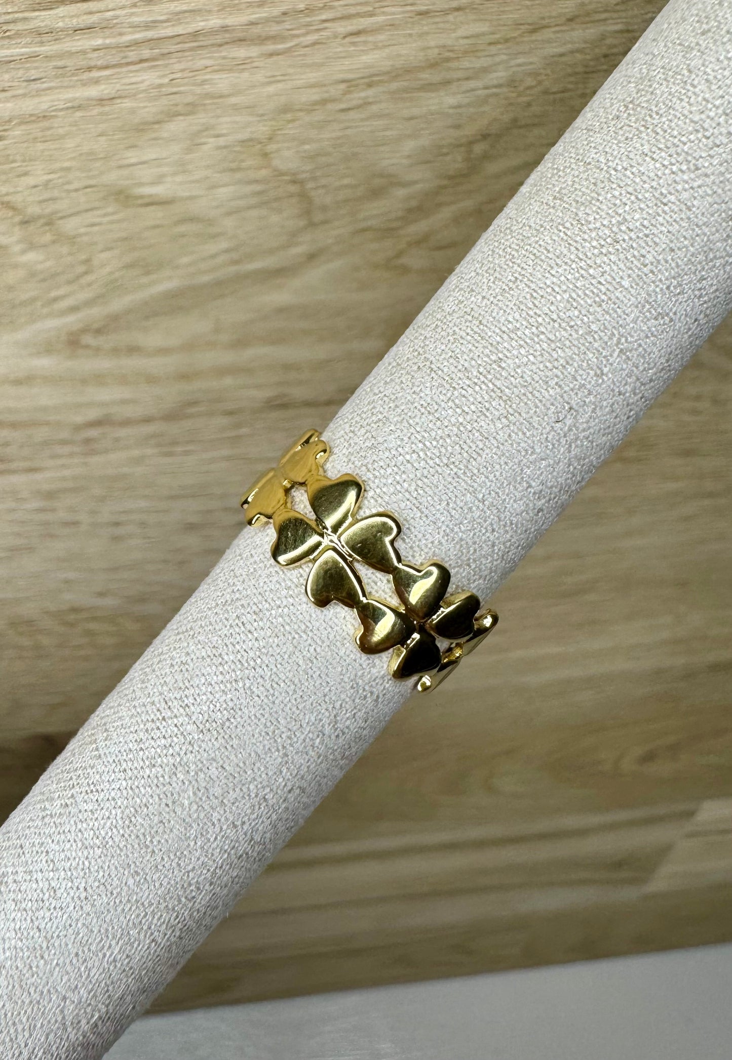Bague trèfle