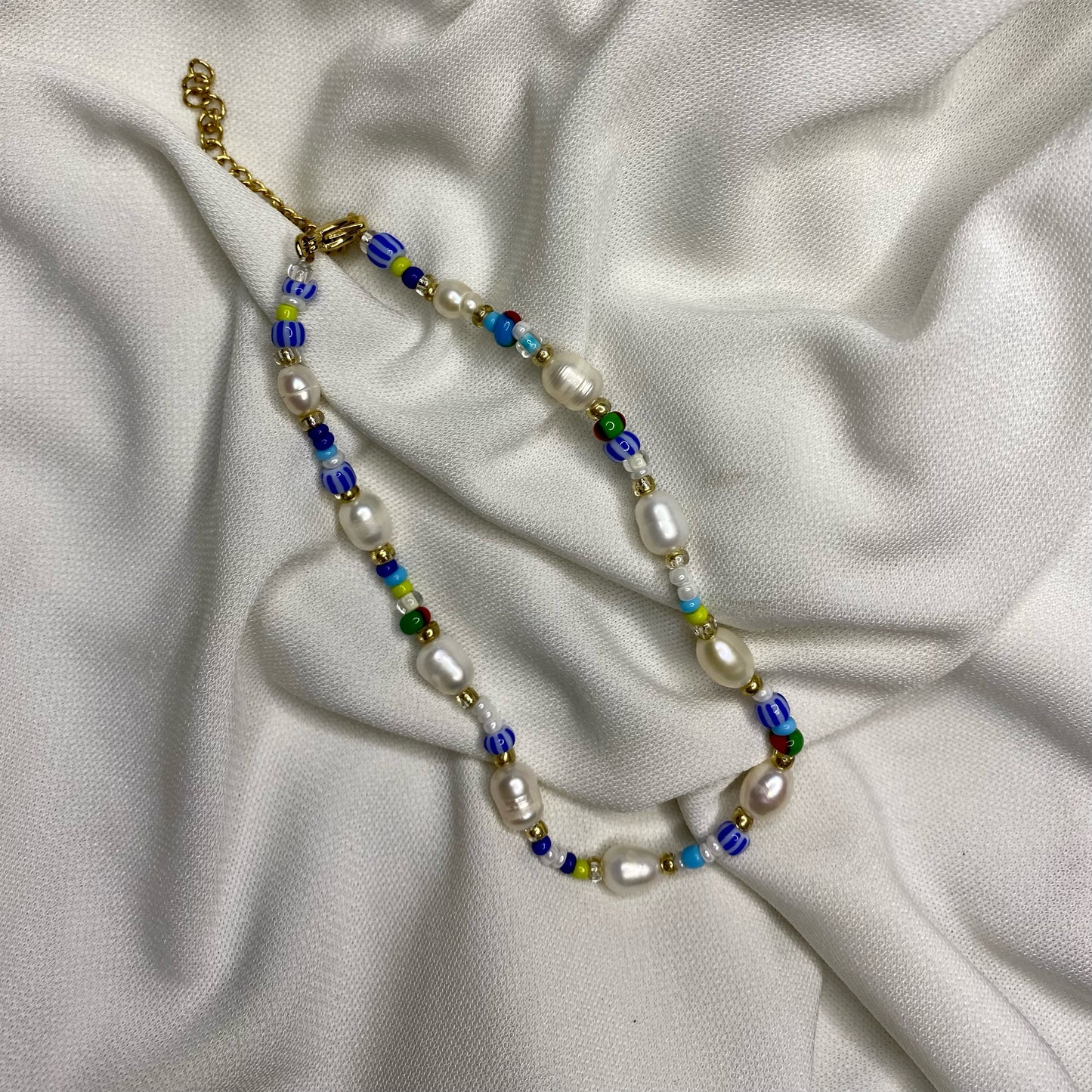 Cheville Blue Perle