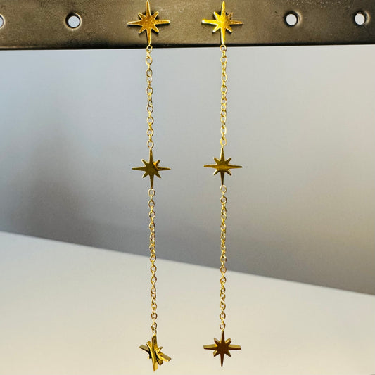 Boucles d’oreilles Étoiles