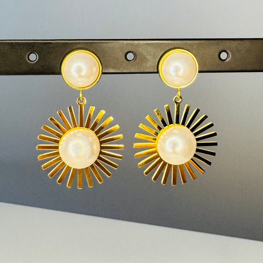 Boucles d’oreilles Soleil
