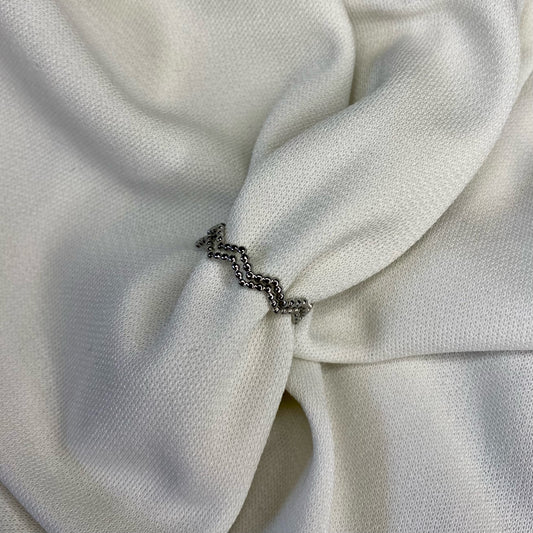 Bague Zigzag